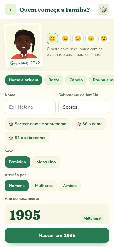 crie sua família